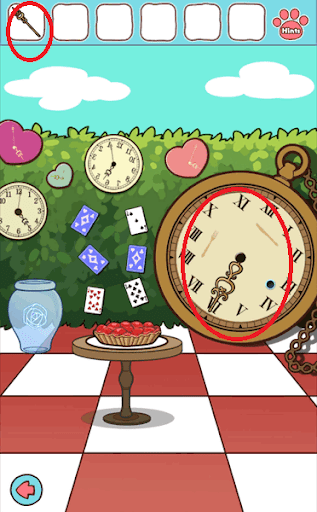 不思議の国のニャリス_ナイフとフォークの入手