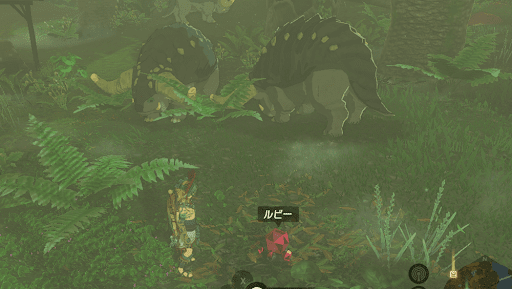 ワープを挟んで宝石を回収する