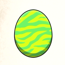 ナルガクルガ亜種の卵