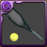 木手のテニスラケット