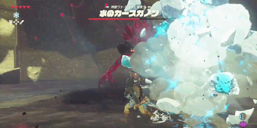 BotW_攻撃ガードする