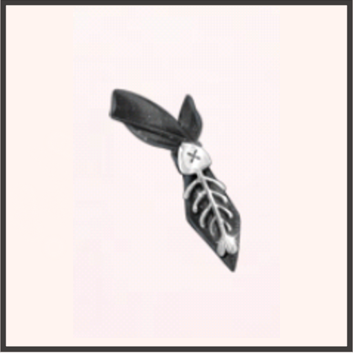 魚の骨ネクタイ