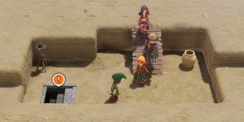 DQ7リイマジンド_化石発掘現場