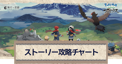 ストーリー攻略チャート