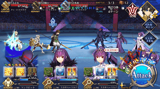 fgo-シャイニング・ランサー_バトル