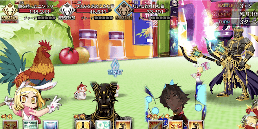 fgo-特訓おいしい料理の練習_バトル3