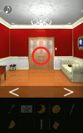 月の見える城からの脱出_脱出