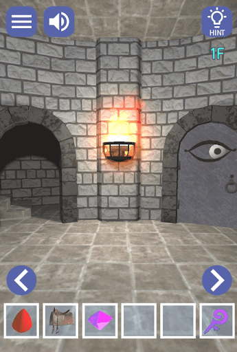 ドラゴンと魔法使いの住む塔_1階_右側に移動する