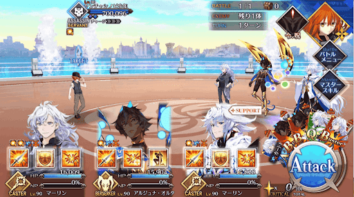 fgo-ウエスタン忍法帖_戦闘