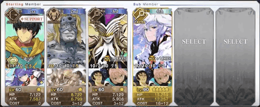 fgo-烈士級3ターン周回