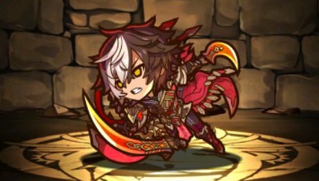 黒焔の聖騎士ロジェロ【デフォルメ】