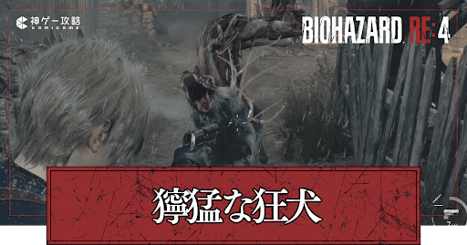 獰猛な狂犬の倒し方