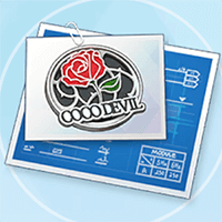 ココデビルのバッジ