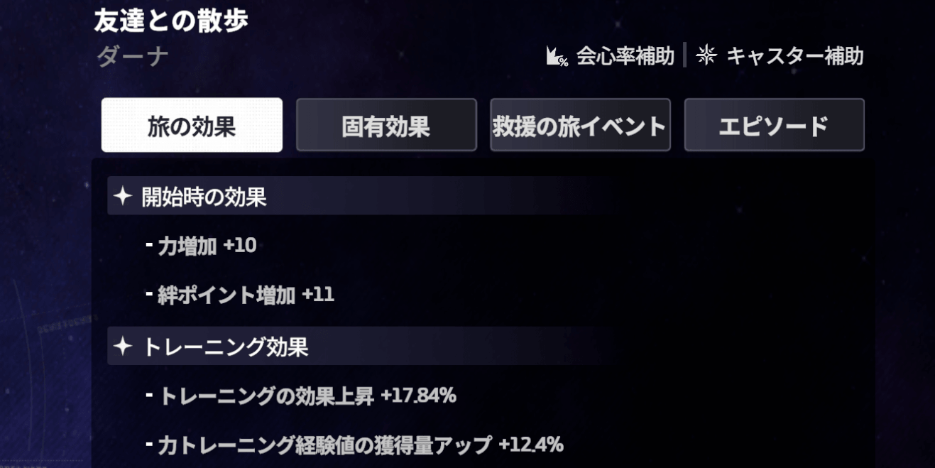 スターセイヴァー_力ステータスが伸ばしやすい