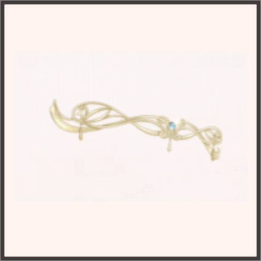 煌くネックレス