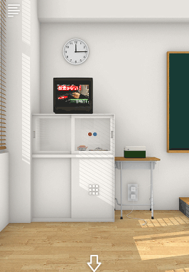 Schoolしょんぼりチャーリーと不思議な教室_時計の針