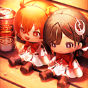 鶴とココアと雛ぬいと