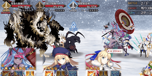 fgo-ルート整備大作戦！パウダーダスト級_バトル2