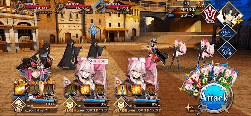 fgo-用心棒のアルバイト上級_バトル2