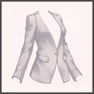 普通のジャケット