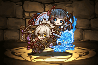 花月天将副官・双駆の緋覇那＆静袮【デフォルメ】