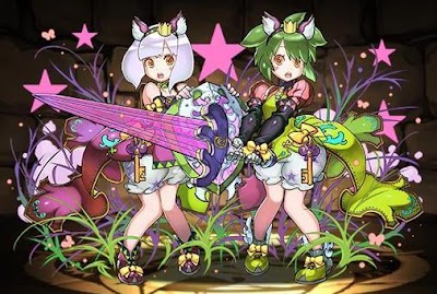 冥萌鍵の勇者・アムリ＆リネア