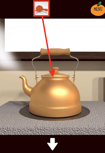 kotatsu_台所_やかんに急須を使用