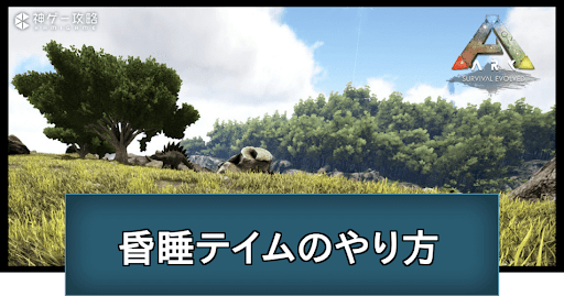 昏睡テイムのやり方