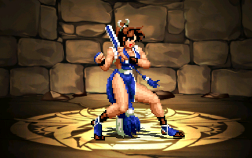 ドット・不知火舞【2Pカラー】