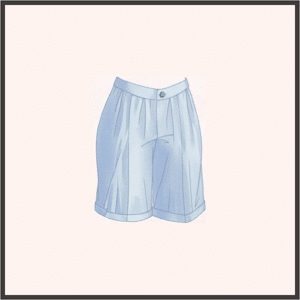 夏のショートパンツ