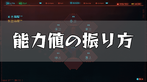 サイバーパンク_能力値