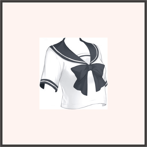 セーラー服-トップス（黒）