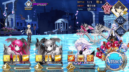 fgo-WANTED アサシンJ＆H1戦