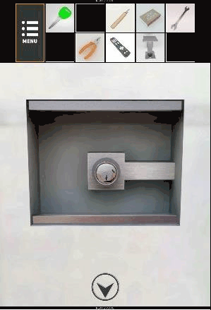 湖畔の別荘からの脱出_鍵