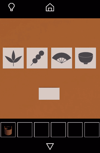 Dango_扉のヒントを元に左から黄青ピンク緑に合わせる