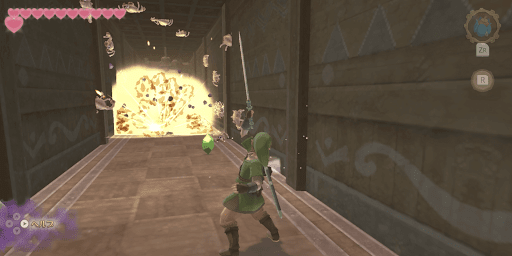 バクダンの攻撃範囲