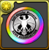 ワンパンマンコラボメダル【虹】