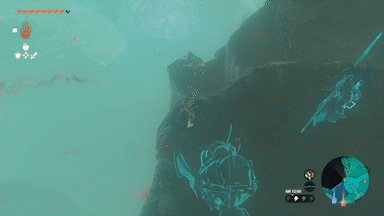 窓から飛んで足場を使って室内に入ろう