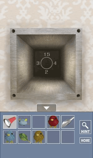 インコ脱出2_シャッターを開ける