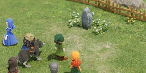 DQ7リイマジンド_リンダの墓のみ