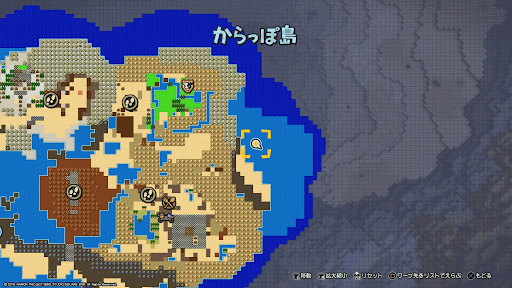 昆布の多い海底場所