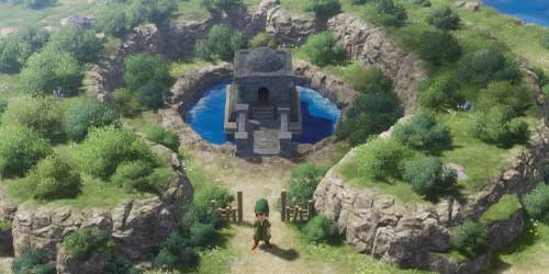 DQ7リイマジンド_神殿の外観