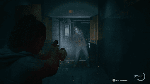 敵を倒しながら1階へ戻る