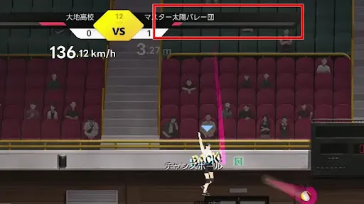 スパイクで体力を削ってから得点を狙う