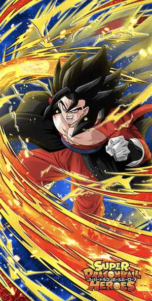 全てを貫く合体パワー・超サイヤ人4ベジット（ゼノ）