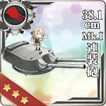 38.1cm Mk.I連装砲