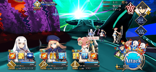 fgo-極静域の鯨波(6/6)1戦-1