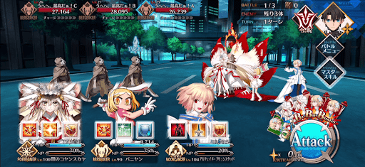 fgo-現地調査！闇夜の訪れ！_バトル1