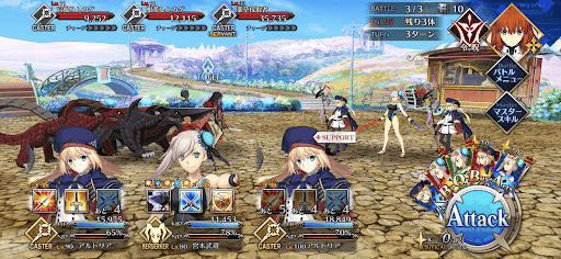 fgo-キャスト体験！フラワーパークの案内人！_バトル3