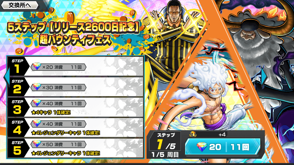 超フェス10体ピックアップガチャの概要